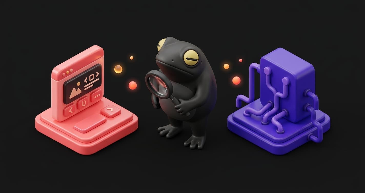 Autonoma vs Momentic head-to-head comparison showing AI testing platform architectures side by side for engineering leads evaluating automated testing tools