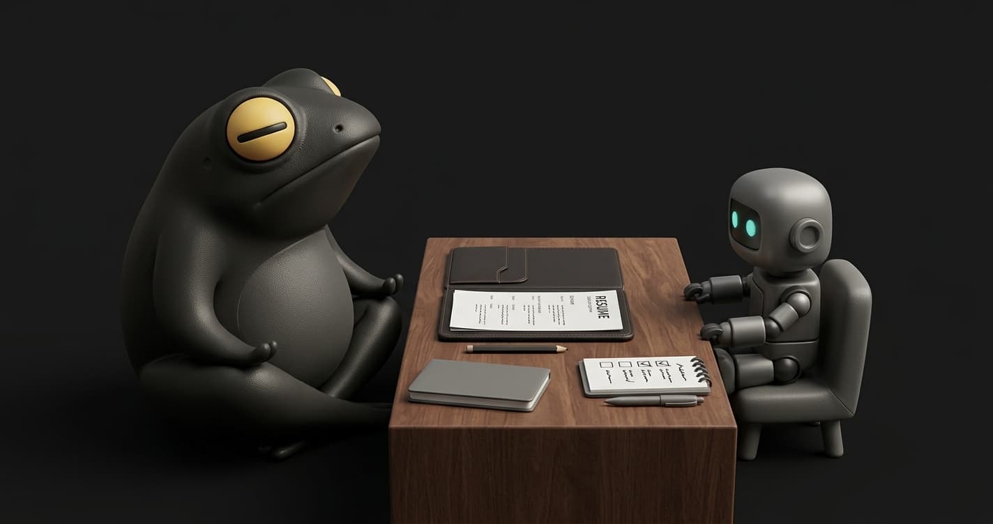 Decision framework diagram showing startup founders weighing hiring a QA engineer versus adopting AI-powered automated testing