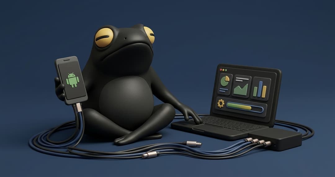 Appium Android testing setup showing mobile automation framework with device emulator and test code