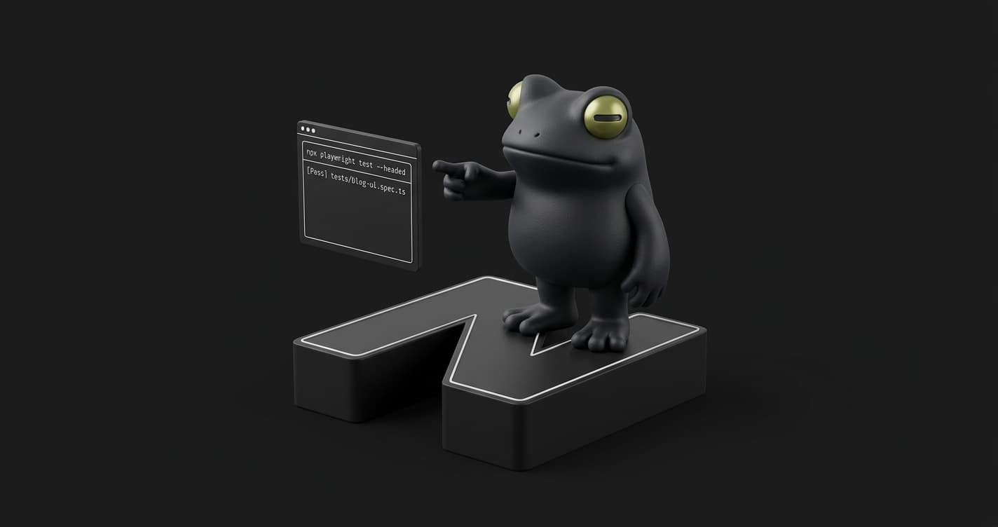 Next.js and Playwright testing framework integration showing end-to-end testing setup