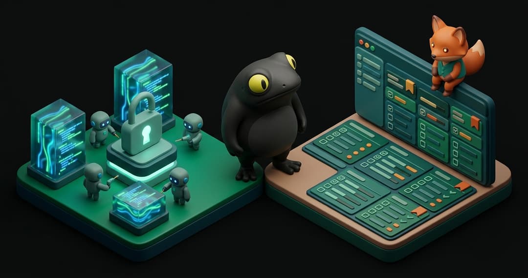 Open source alternative to PractiTest comparison showing Autonoma AI autonomous testing versus PractiTest Smart Fox AI test management