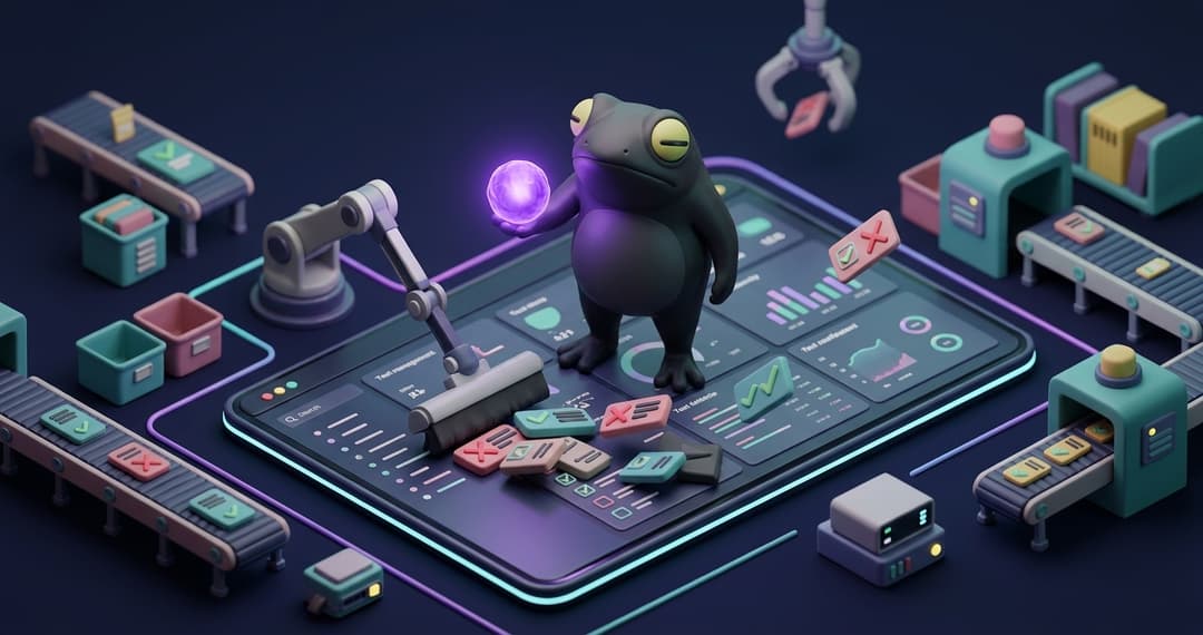 Open source alternative to Qase comparison showing Autonoma's AI-native autonomous testing versus Qase's modern test management dashboard