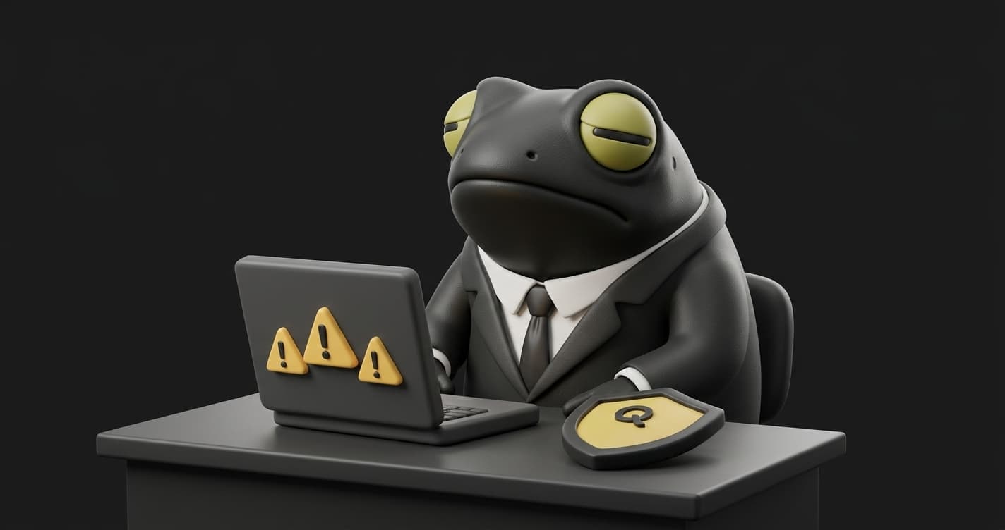 Startup founder navigating vibe coding security risks with a testing layer bridging the gap between AI code generation and safe production deployment