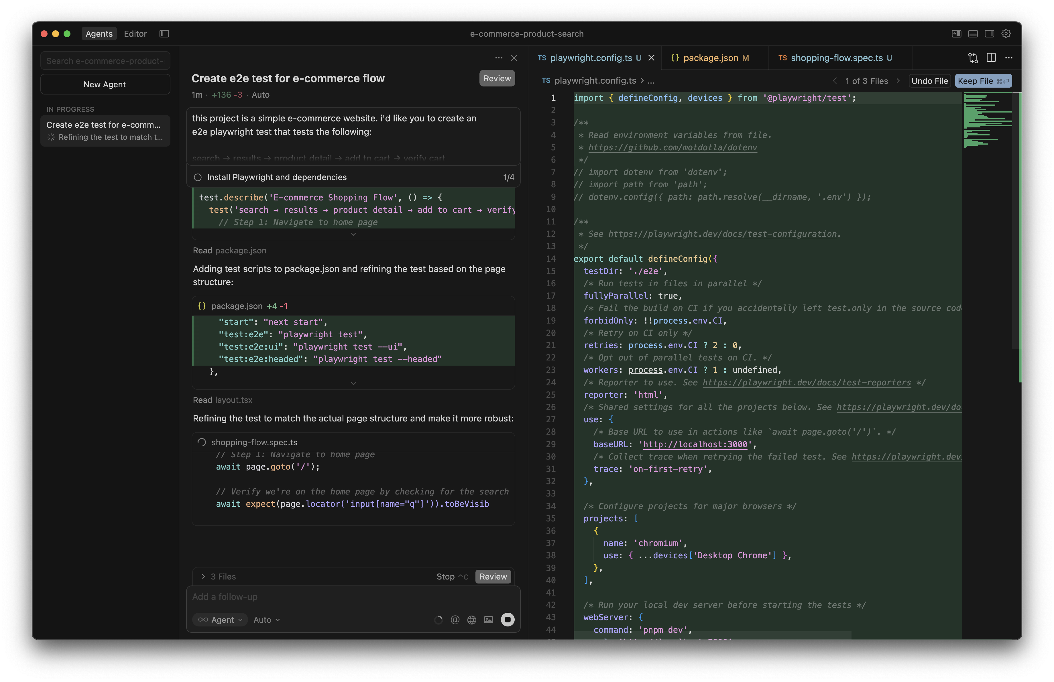 Cursor first generation - instant