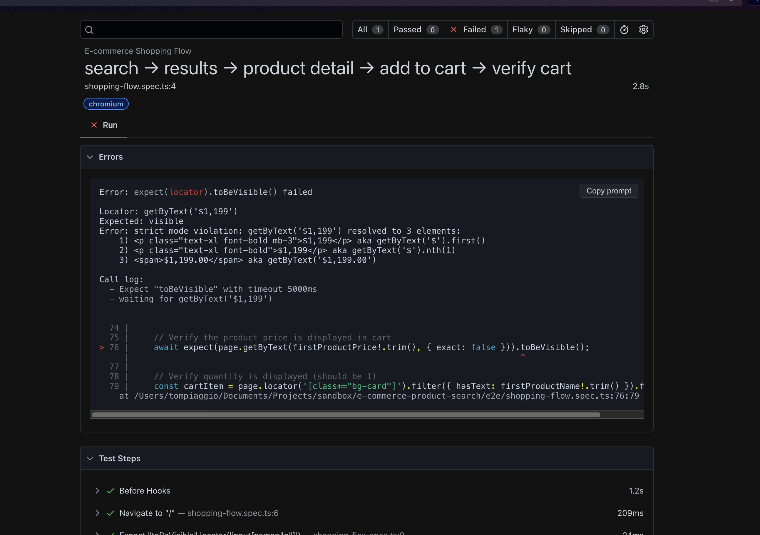 Cursor fourth failure