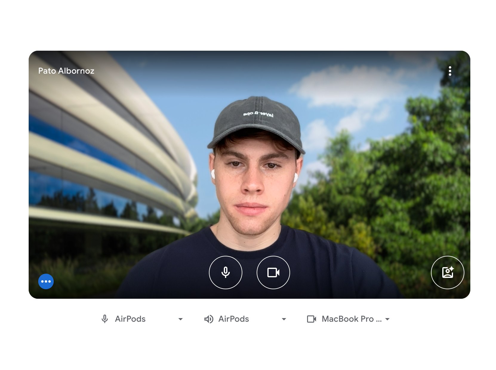 Pato wearing the Layer 8 Ops cap