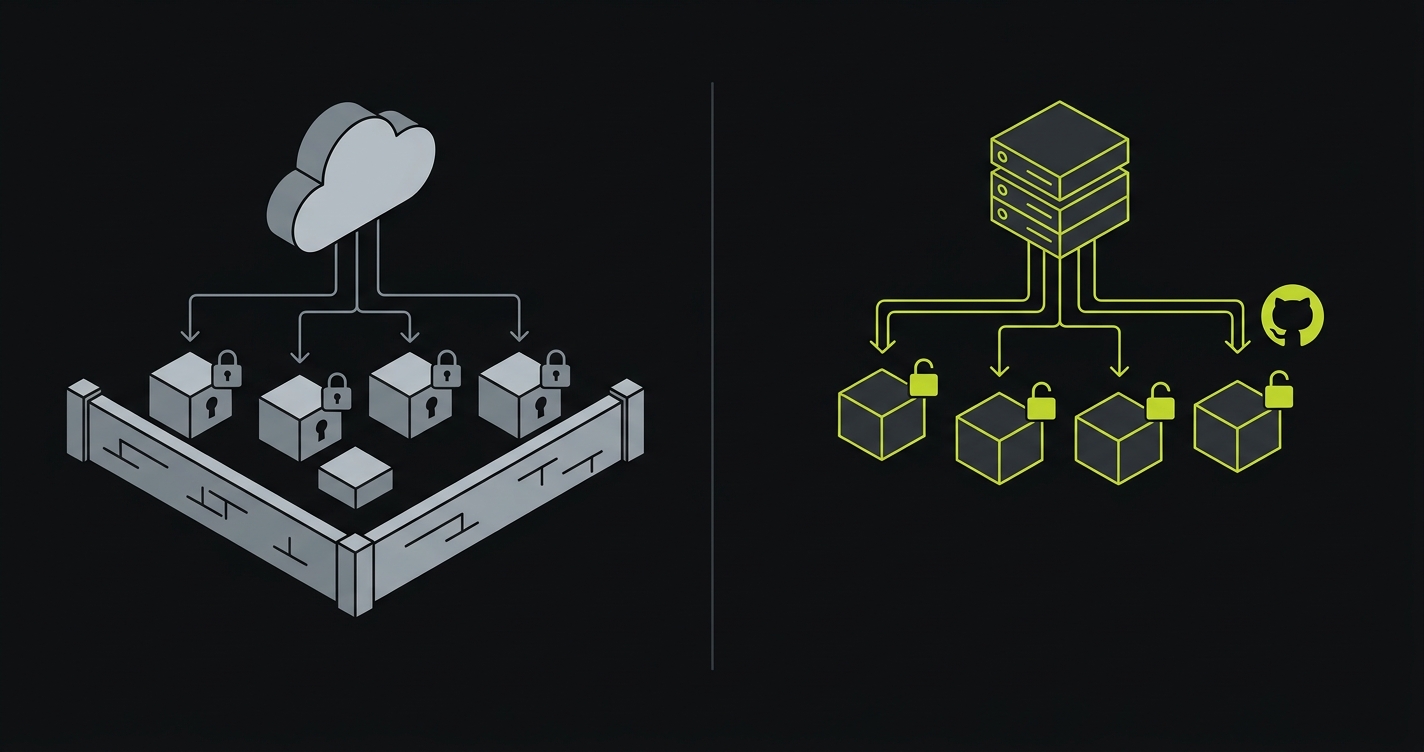 Proprietary cloud testing vs open source self-hosted testing architecture comparison