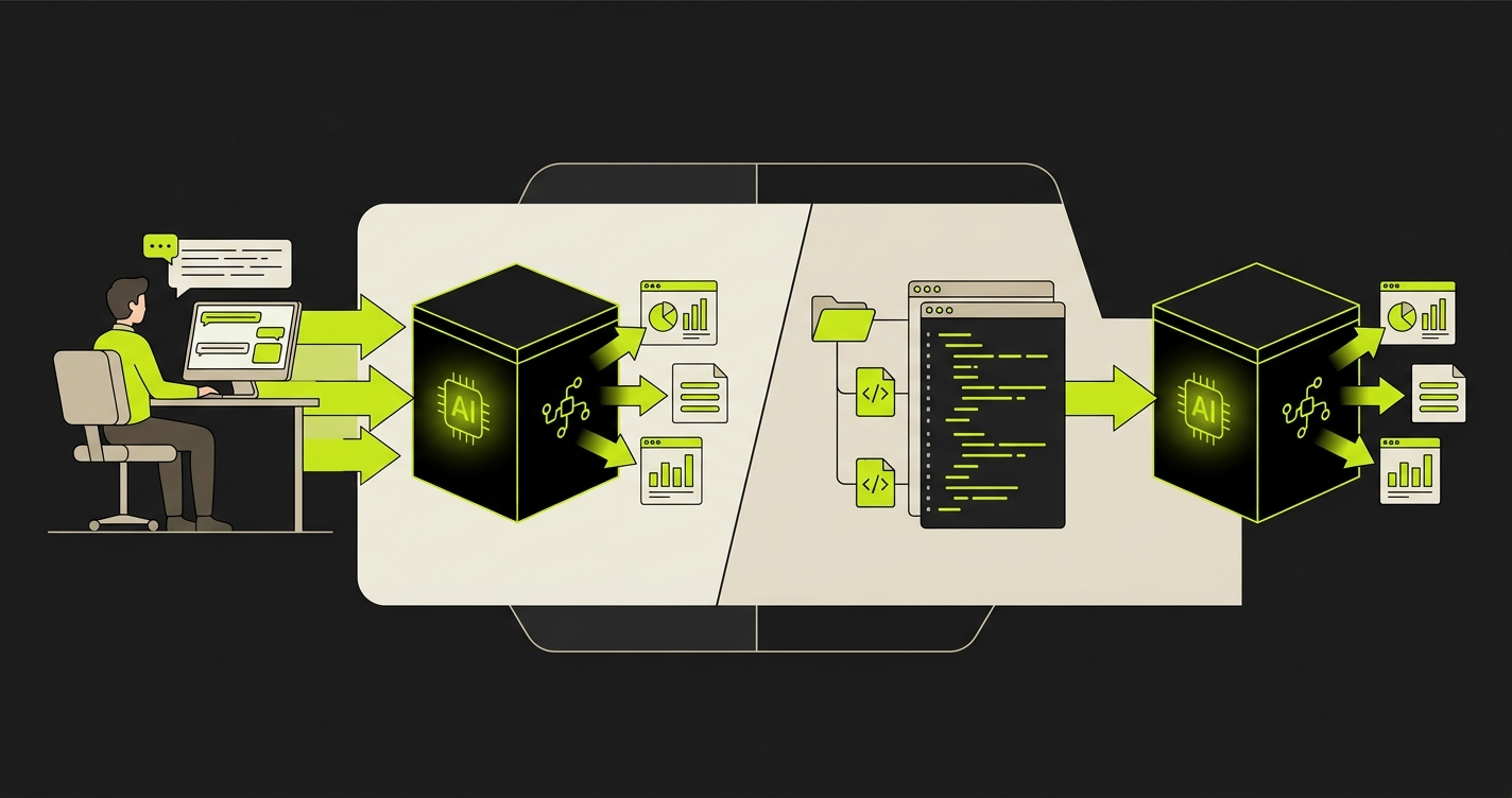 Diagram comparing Momentic's human-prompt-driven AI testing approach versus Autonoma's codebase-first zero-input approach