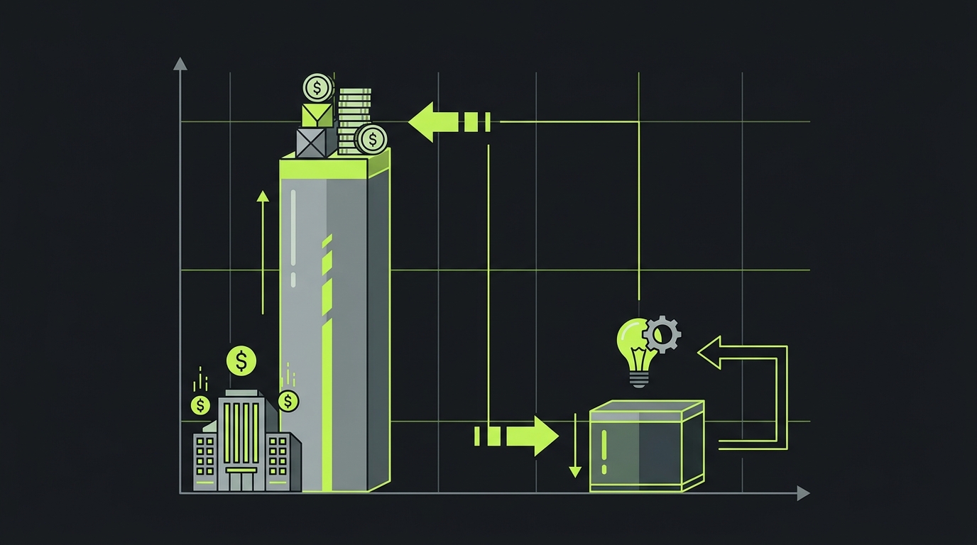 Bar chart comparing 3-year total cost of ownership between Testim enterprise pricing and Autonoma open source
