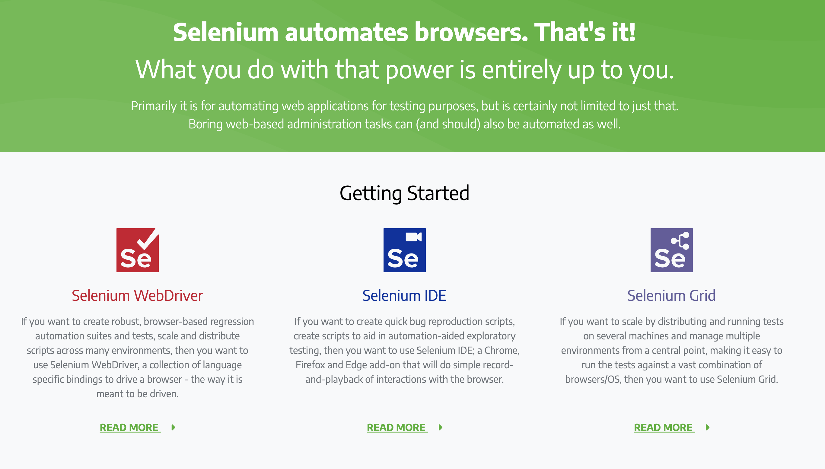 Selenium WebDriver test execution with explicit wait patterns