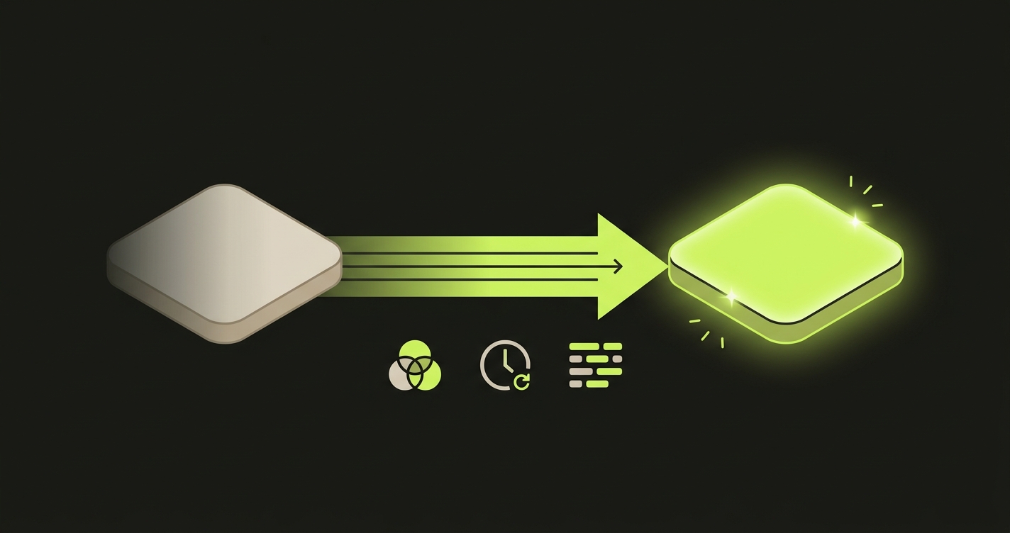 Migration path from Puppeteer to Playwright showing shared API patterns carried over and new capabilities gained