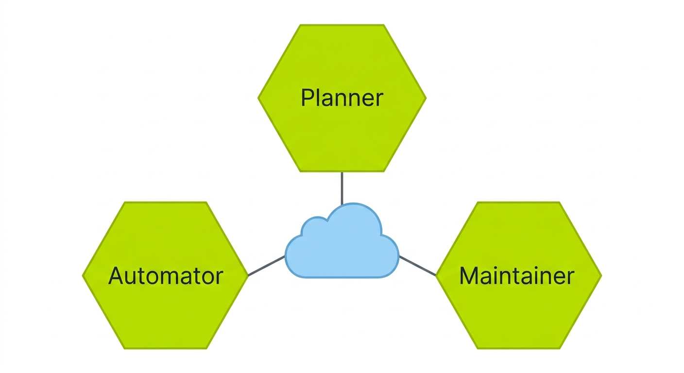 Agentic Three-Agent Architecture