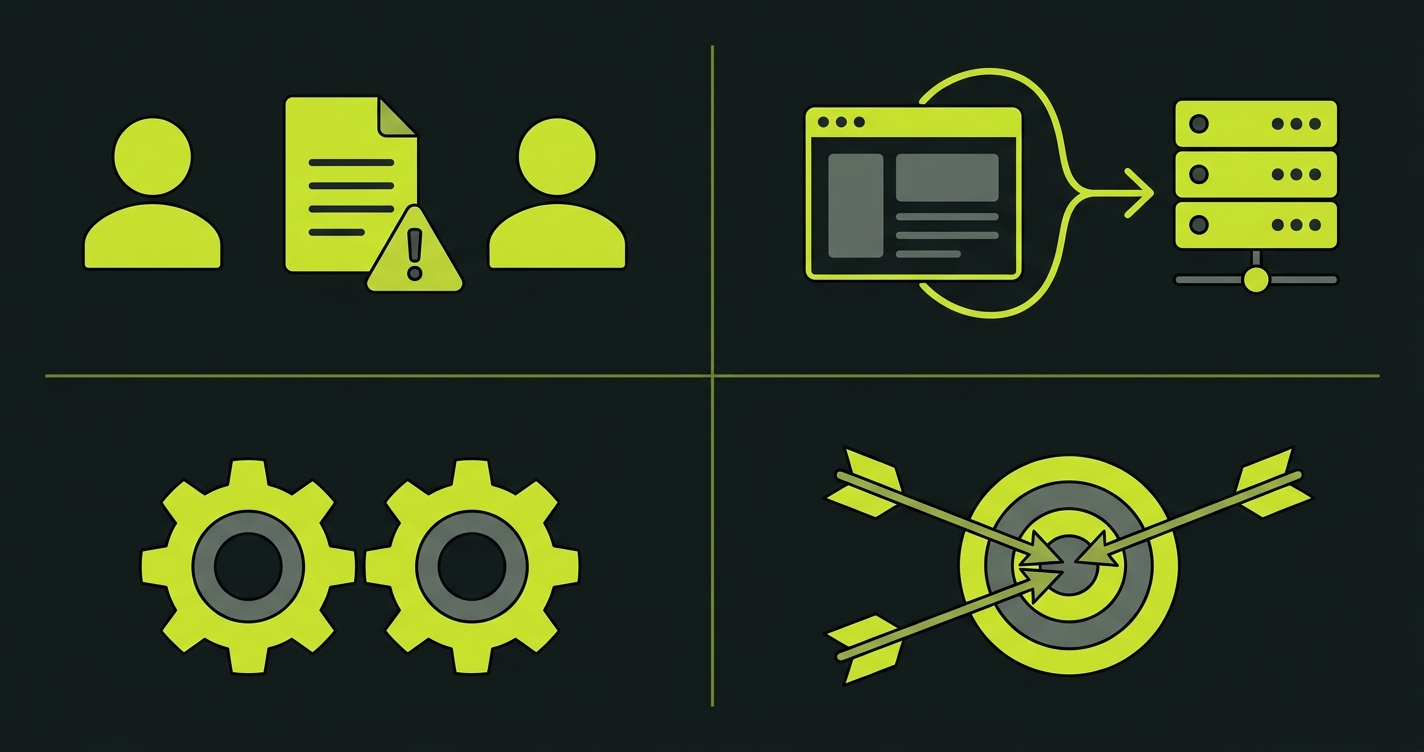 Four categories of security vulnerabilities invisible to static scanners: broken authorization, bypassed validation, business logic gaps, and race conditions