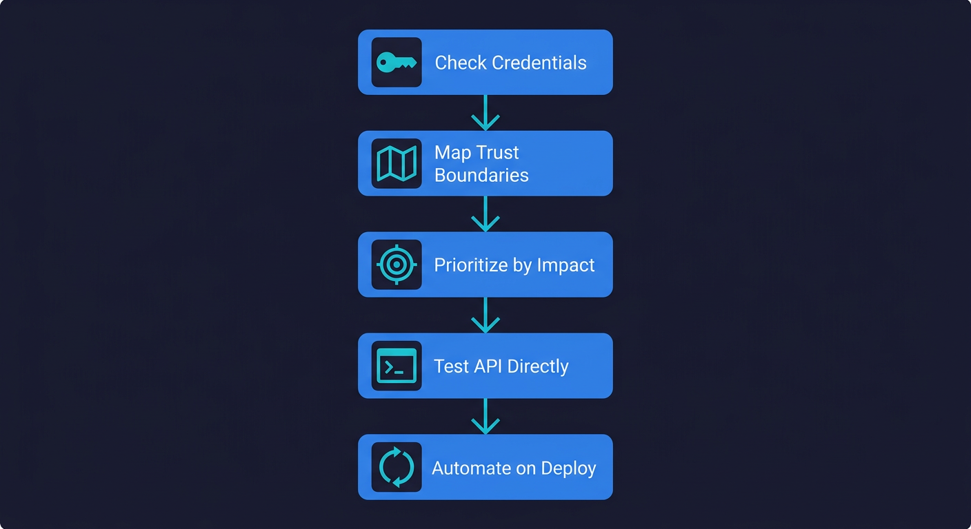 How to secure a vibe coded app: five-step security testing playbook